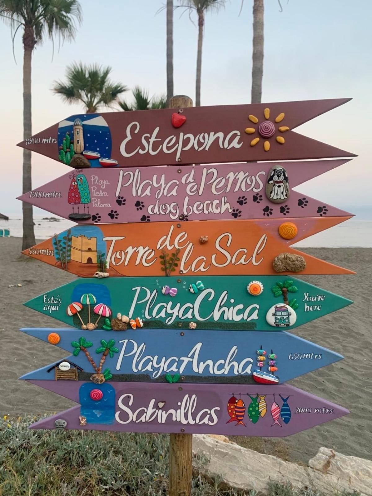 Marina De Casares Beach House San Luis de Sabinillas Buitenkant foto